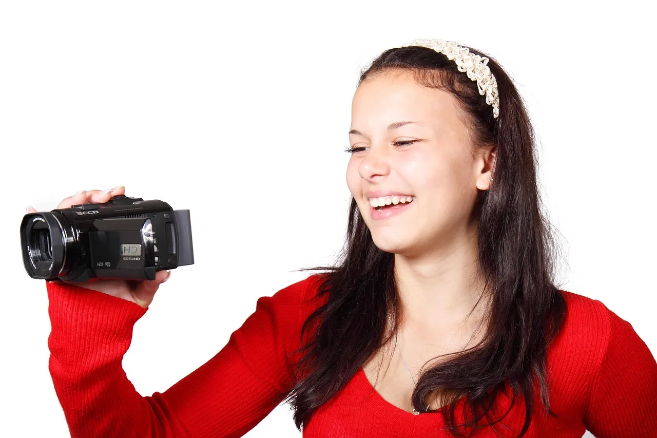 camcorder, camera, digital, equipment, female, filming, fun, girl, happy, holding, isolated, smile, smiling, technology, video, woman, young, camcorder, camcorder, camcorder, camcorder, camcorder, smile, video, video
